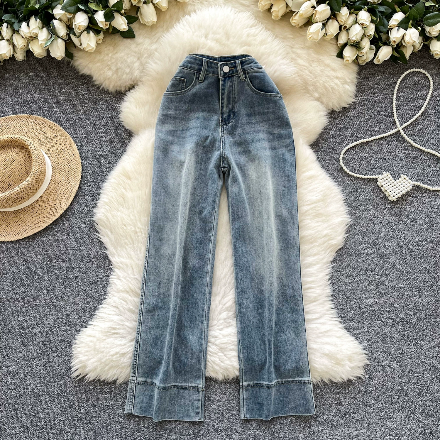 Korean chic fashion jeans for women - Image 2