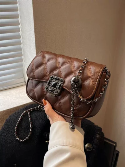 Crossbody Bag Western Style Small Square Bag