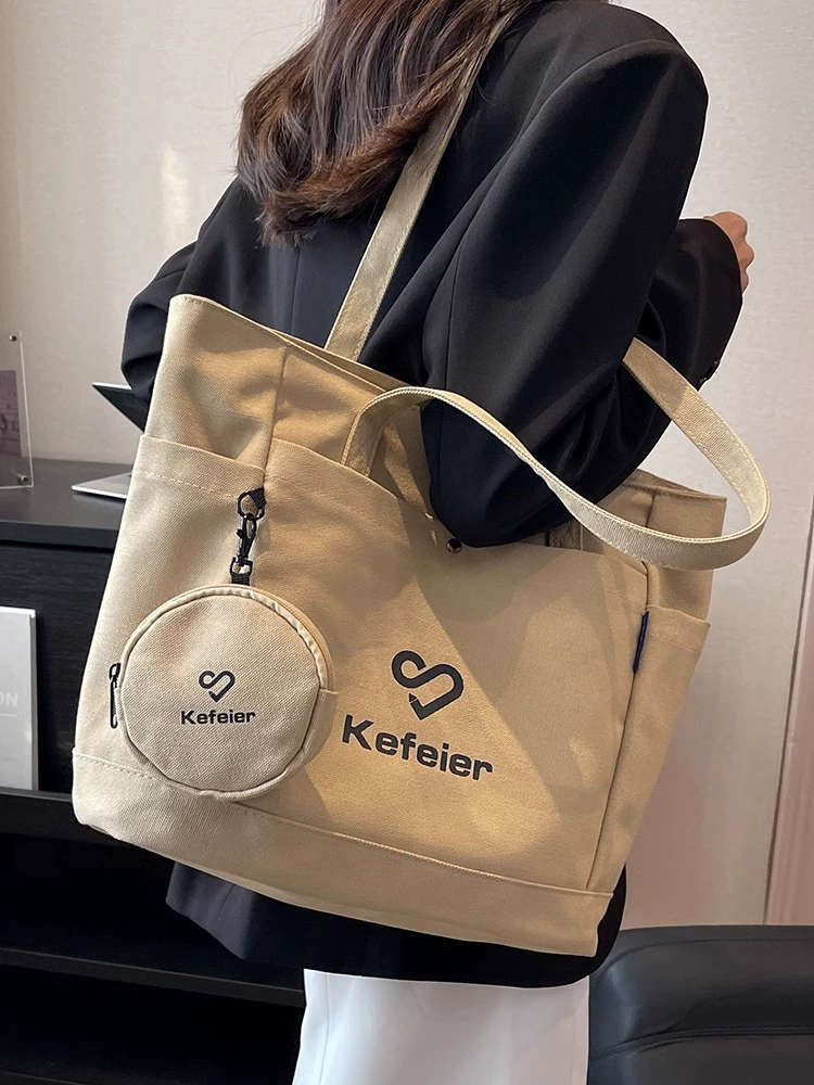 Large capacity one-shoulder tote bag - Image 3