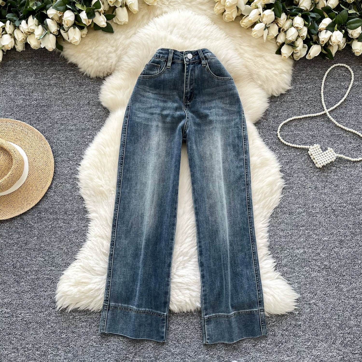 Korean chic fashion jeans for women - Image 3