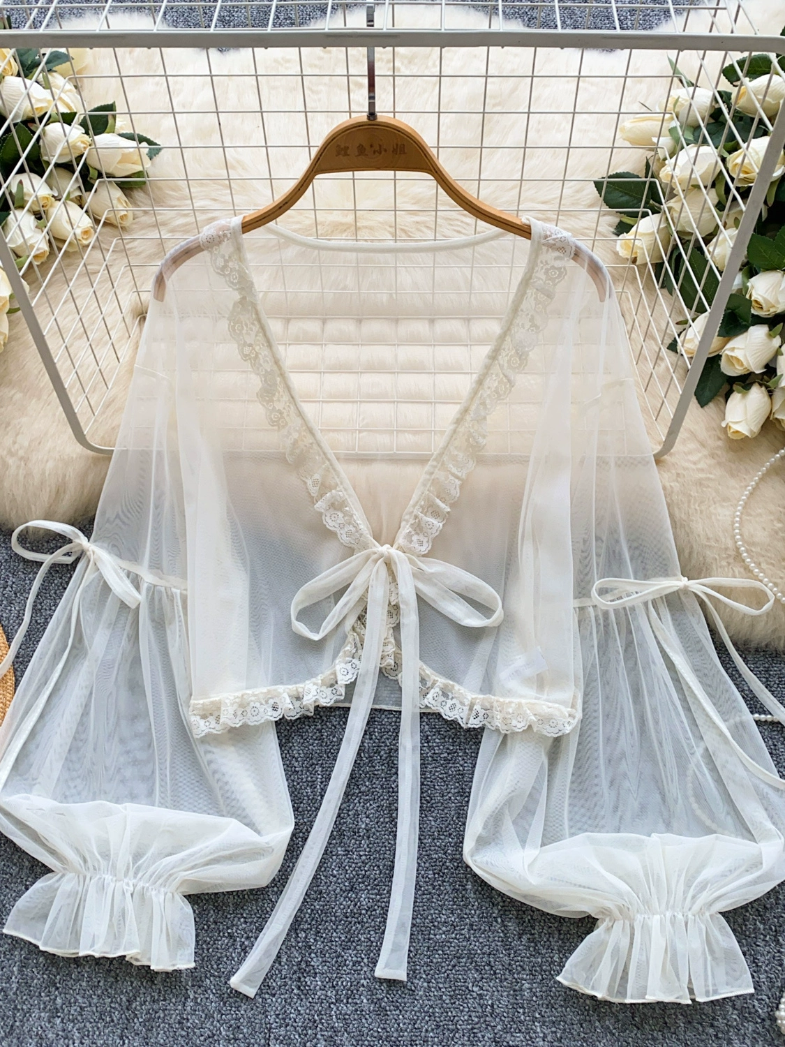 Chiffon shawl women's sun protection shirt - Image 2