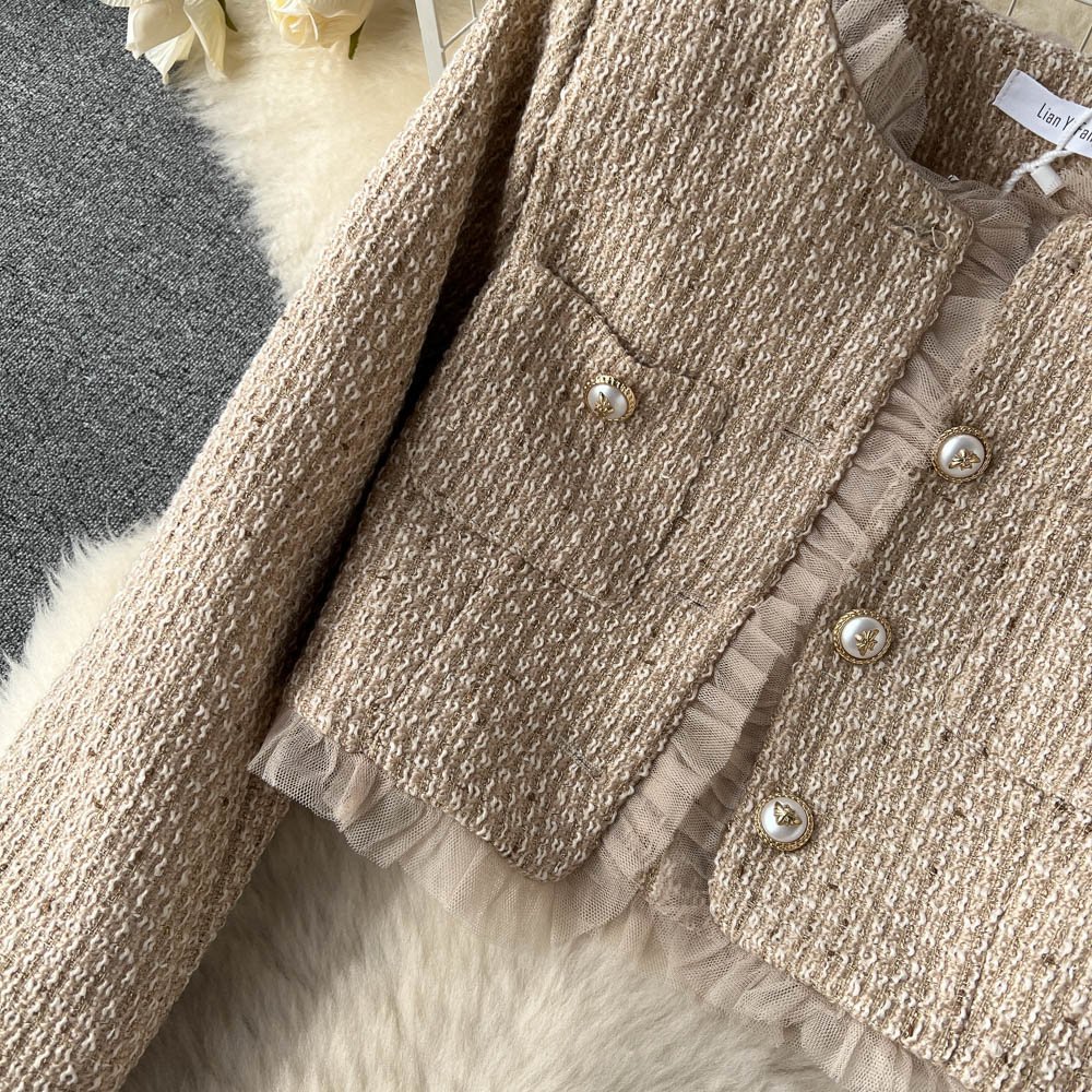 Autumn/Winter Chanel-inspired Elegant Two-Piece Set - Image 4