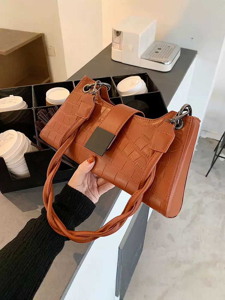 Popular texture crossbody bag - Image 2