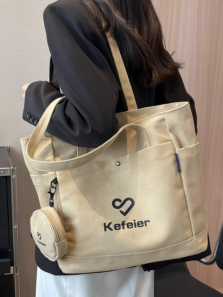 Large capacity one-shoulder tote bag - Image 4