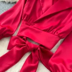 High-waisted slim-fitting hip-hugging fishtail skirt - Image 4