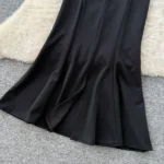 High-waisted slim-fitting hip-hugging fishtail skirt - Image 6