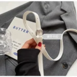 High-end color-blocked patchwork bag for women - Image 5