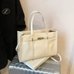 Large capacity tote bag for work and commuting, high-end women's bag