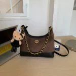 Retro niche suede bag for women - Image 3