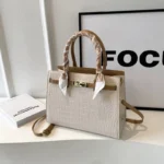 High-end niche crocodile pattern bag - Image 4