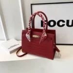 High-end niche crocodile pattern bag - Image 2