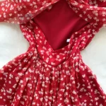 Backless waist-cinching floral dress, fairy-like long skirt - Image 2