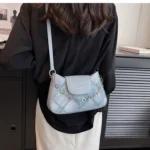 Retro shoulder bags, underarm small square bags - Image 7