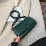 Single shoulder fashion small square bag - Image 2