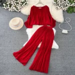Retro Hepburn style royal high-end fashion suit - Image 5