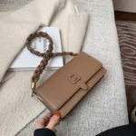 Single shoulder fashion small square bag - Image 6