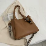 High-quality, textured women's handbag