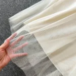 French retro niche design embroidered slip dress - Image 5