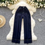 Korean chic fashion jeans for women