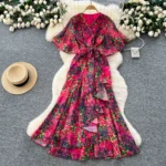 French high-end temperament dress women's