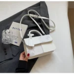 High-end color-blocked patchwork bag for women - Image 4