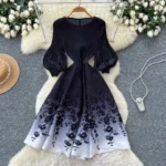 Trendy Western Dress - Image 4