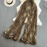 Trendy Leopard Jumpsuit - Image 2