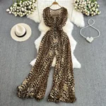 Trendy Leopard Jumpsuit