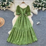 Trendy A-Line Dress - Image 6