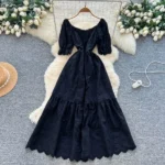 Trendy A-Line Dress - Image 5