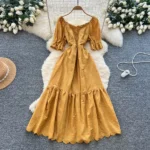 Trendy A-Line Dress - Image 4