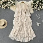 Trendy Beach Vacation Dress - Image 6