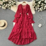 Trendy Beach Vacation Dress - Image 5