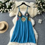 Bohemian Beach Dress - Image 5